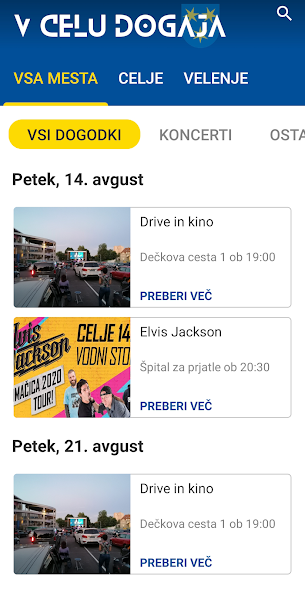 V Celu dogaja