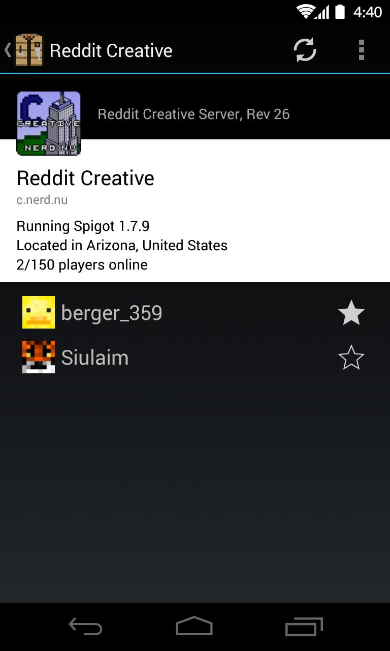 CraftStatus