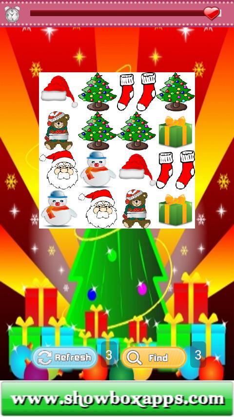 Free Christmas Game for age 3