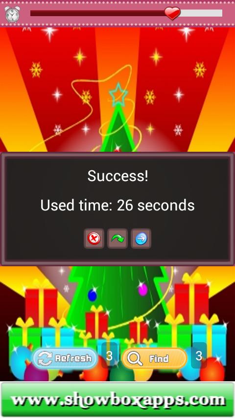 Free Christmas Game for age 3