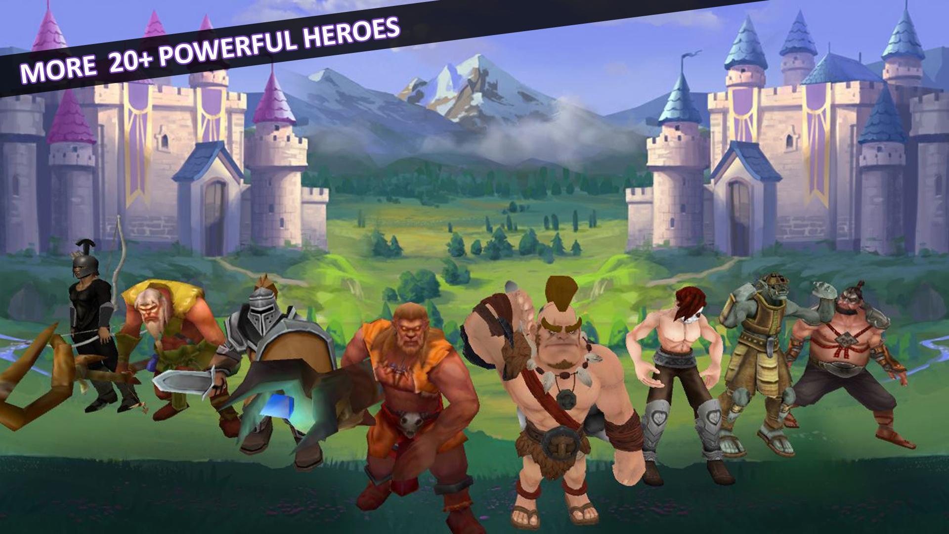 Castle Heroes Fight : War for Victory