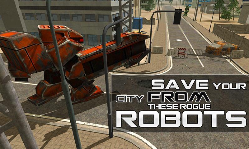 Modern army warfare robots