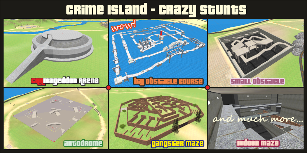 Crime Island - Crazy Stunts