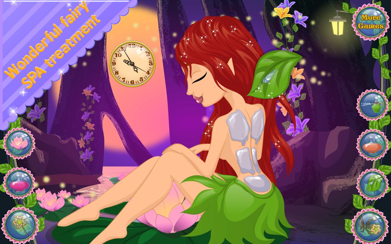Fairy Spa Day - Salon Game