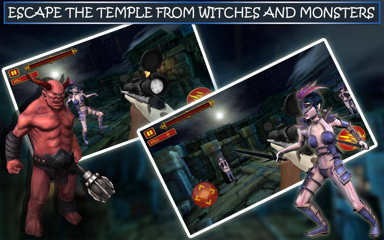 Temple Witches Attack