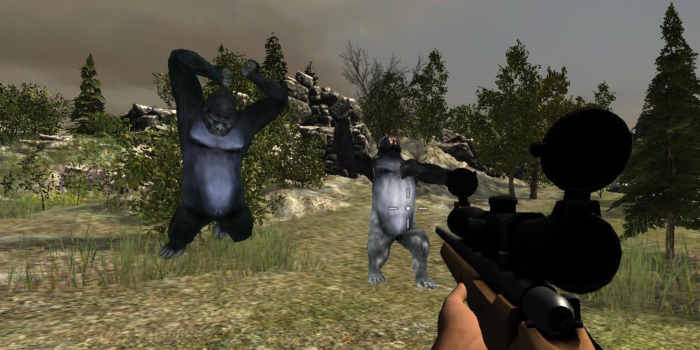 Gorilla Hunter Simulator 2015