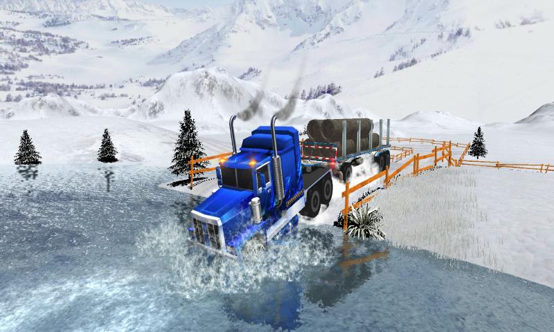Snow Truck Simulator:4x4