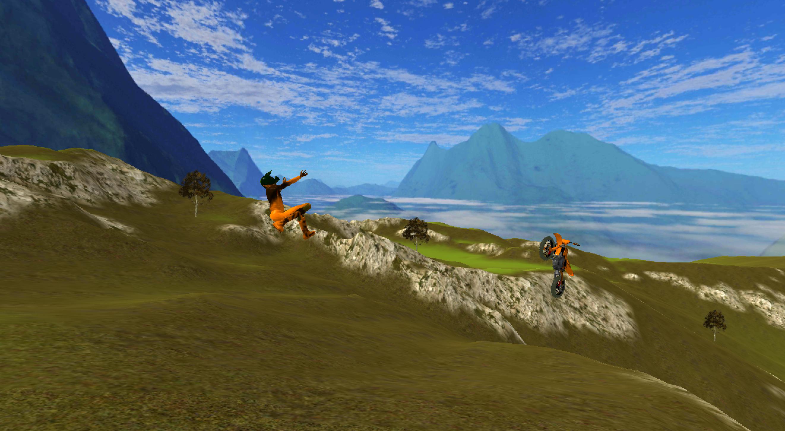 Motocross Alpin Simulator