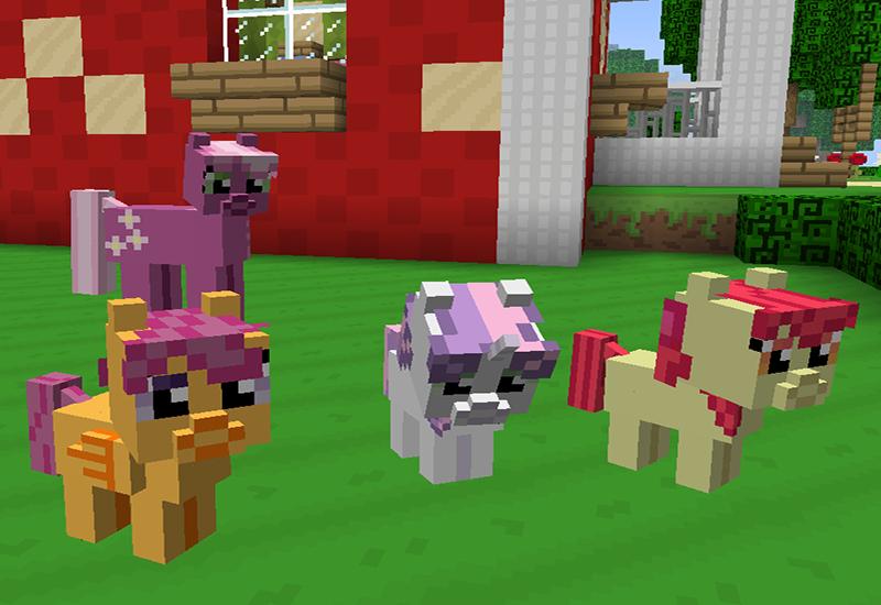 Unicorn Pony Mod for Minecraft
