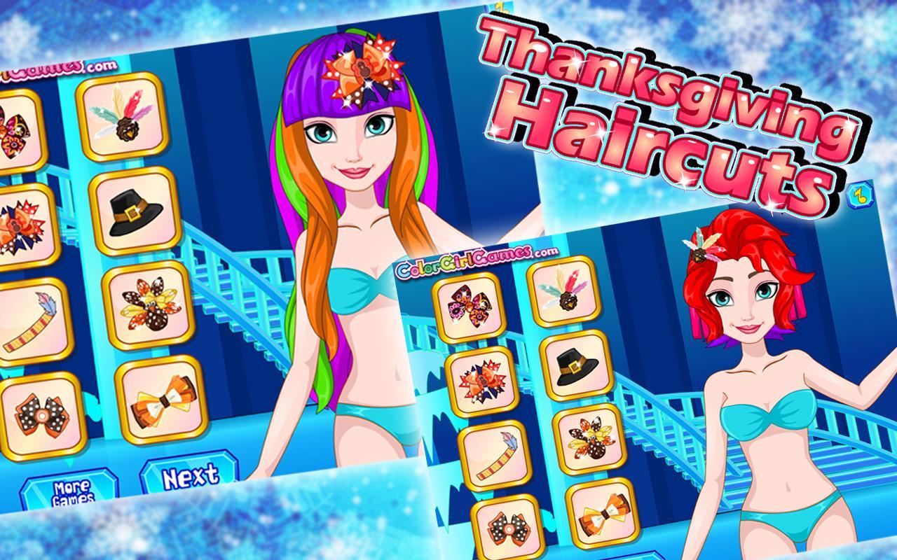 Princess Thanksgiving Haircuts