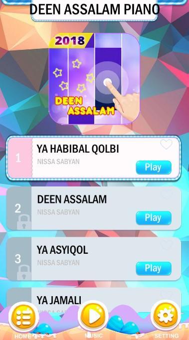 Deen Assalam Piano Tiles