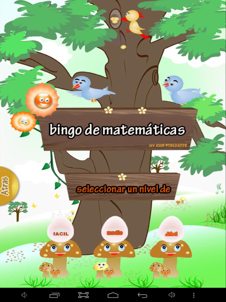 Math Bingo-spanish