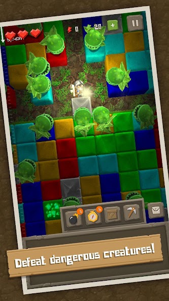 Puzzle to the Center of Earth