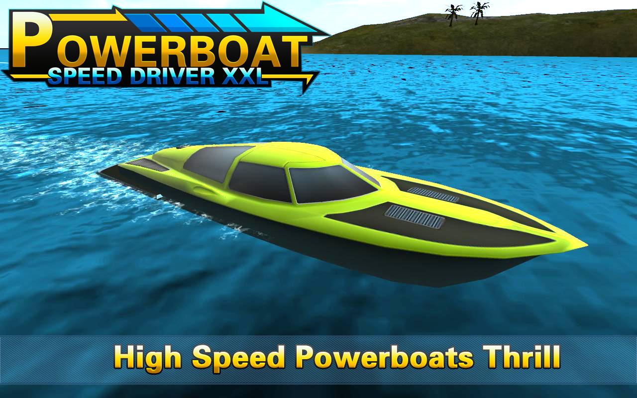 Powerboat Speed Driver XXL