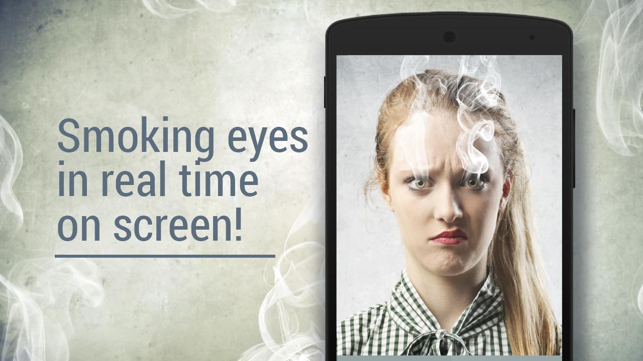 Live smoked eyes. Video