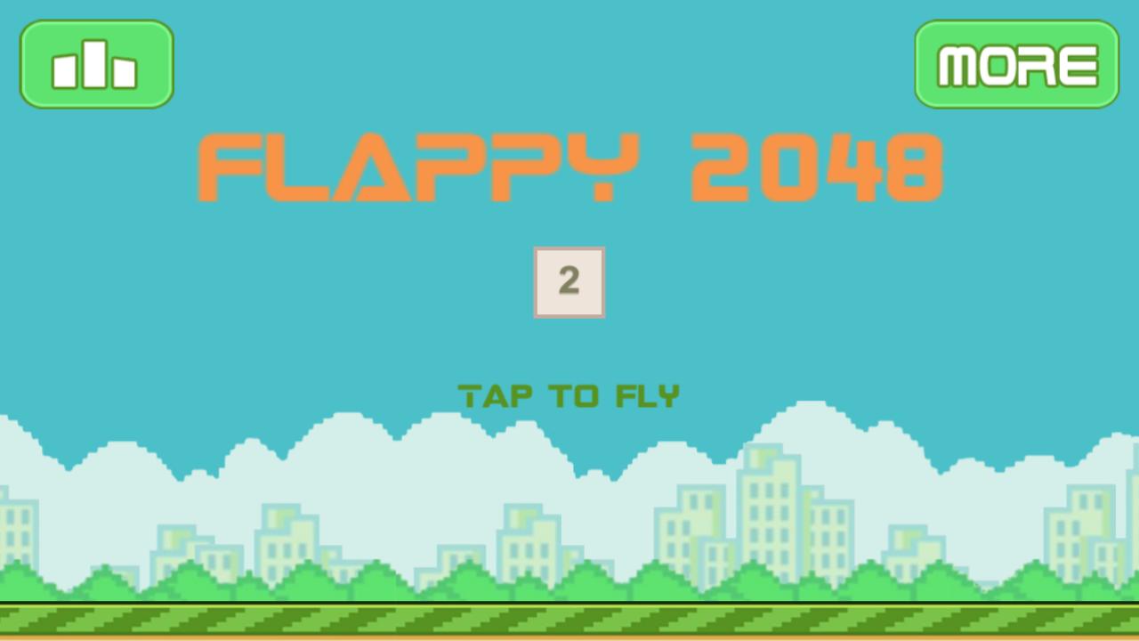 Flappy 2048 - Free