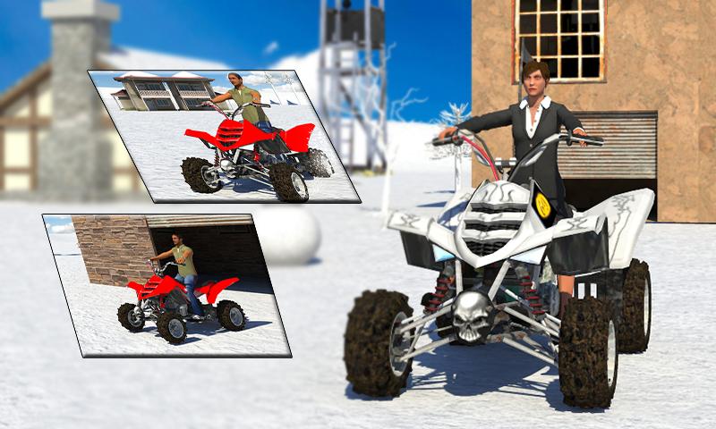 Quad Bike Simulator: Mountain Bike Climbing Games