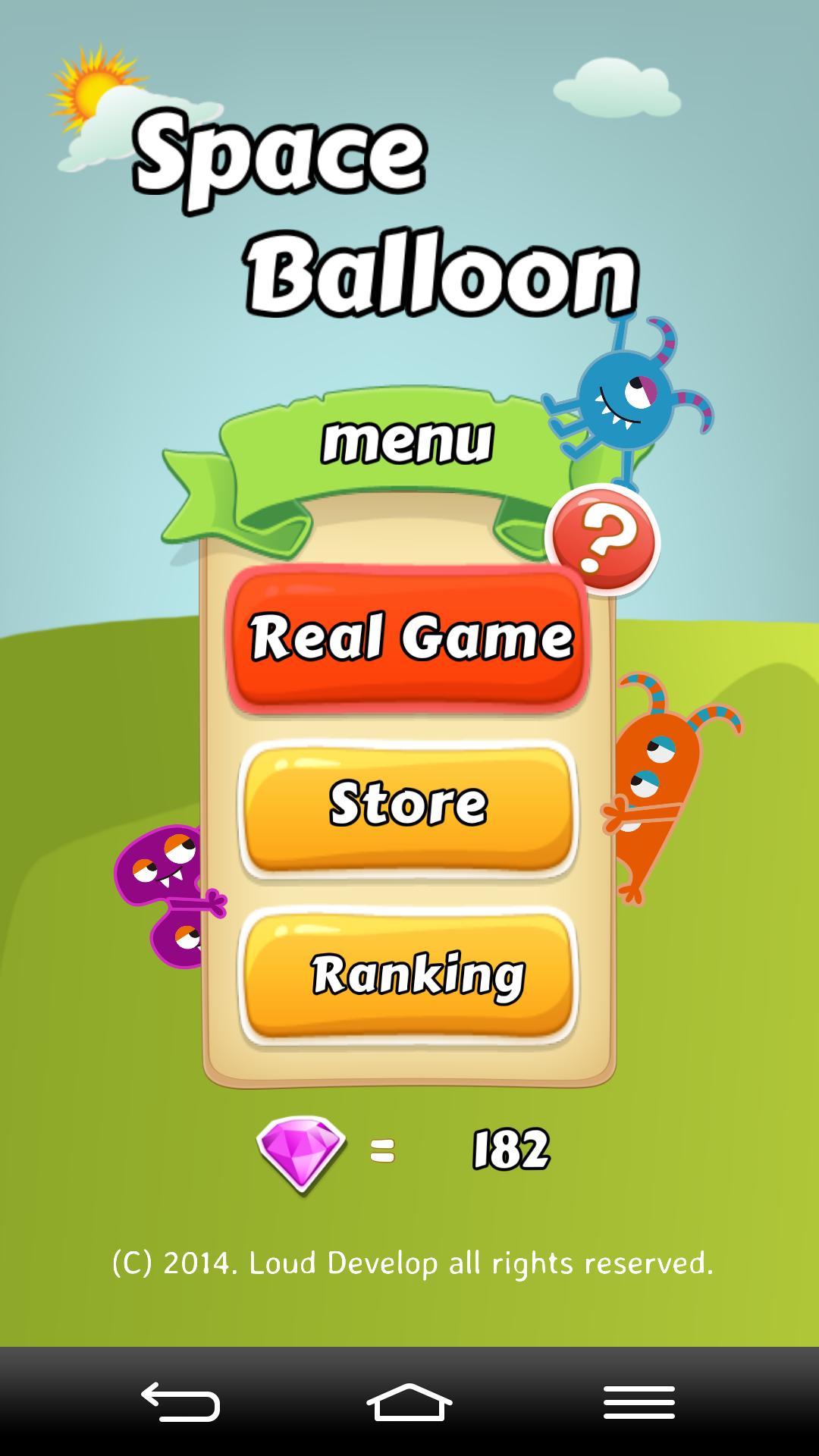 Space Balloon(HD)-monster&ufo