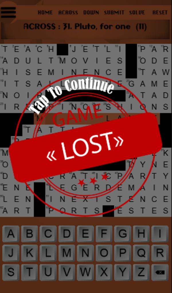 Crossword Ultimate Edition Pro