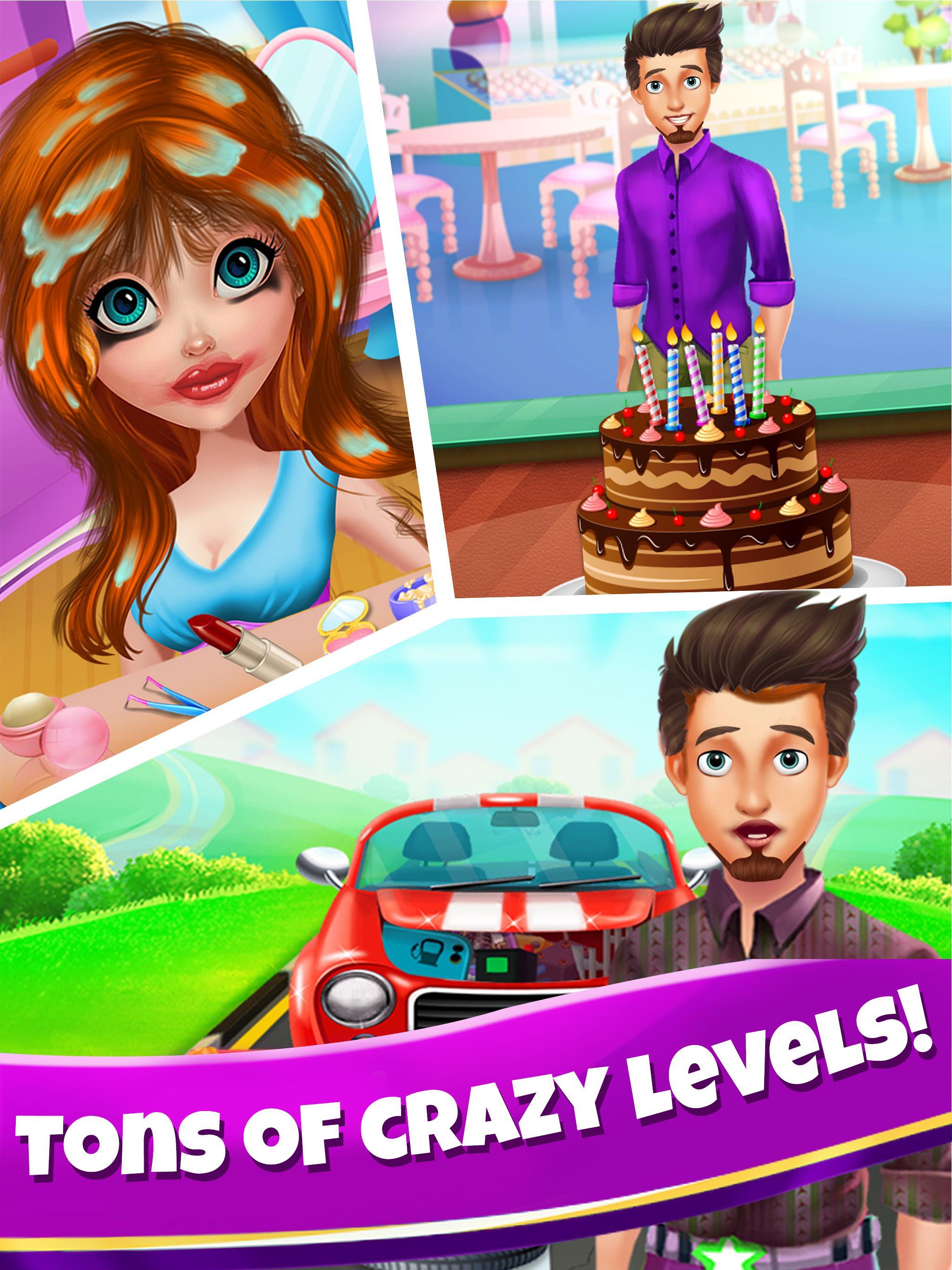 Santa Beard Hair Salon Games