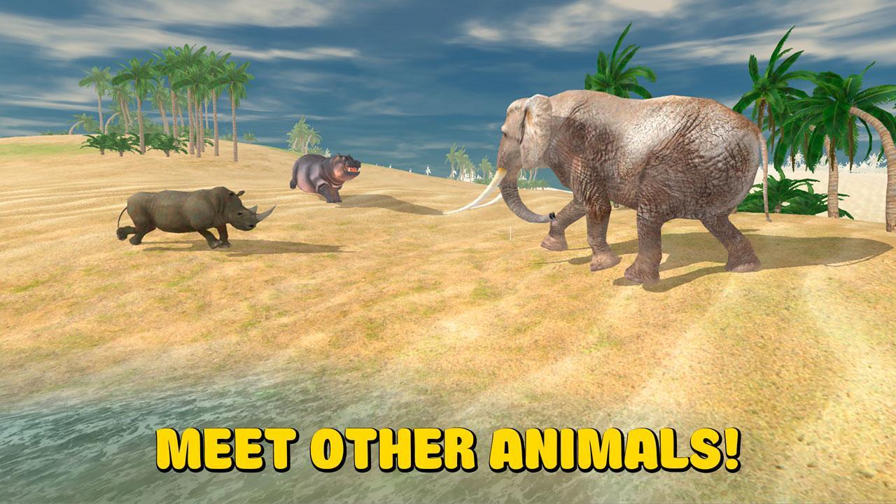 Elephant Survival Simulator 3D