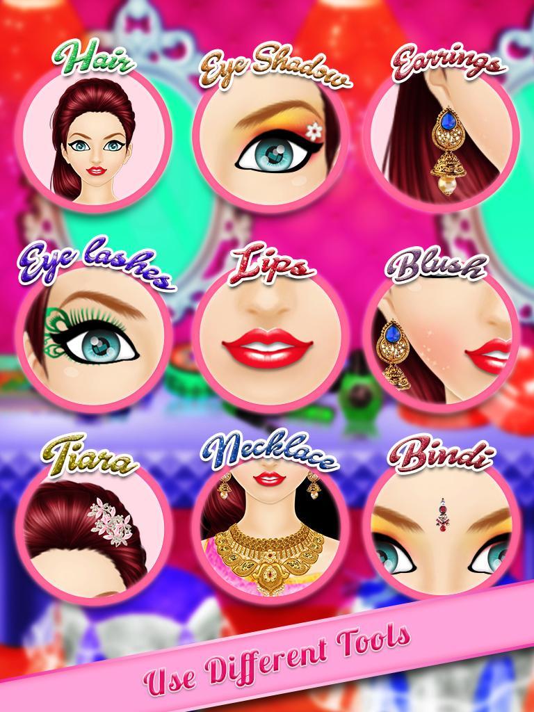 Indian Wedding Girl Makeup and Dressup