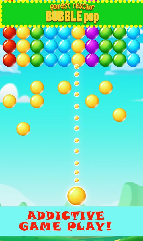 forest rescue bubble pop