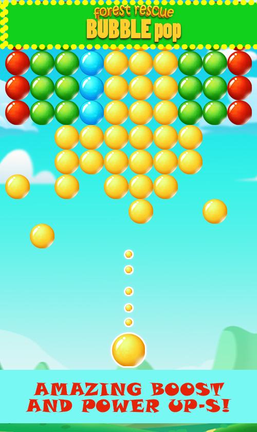 forest rescue bubble pop