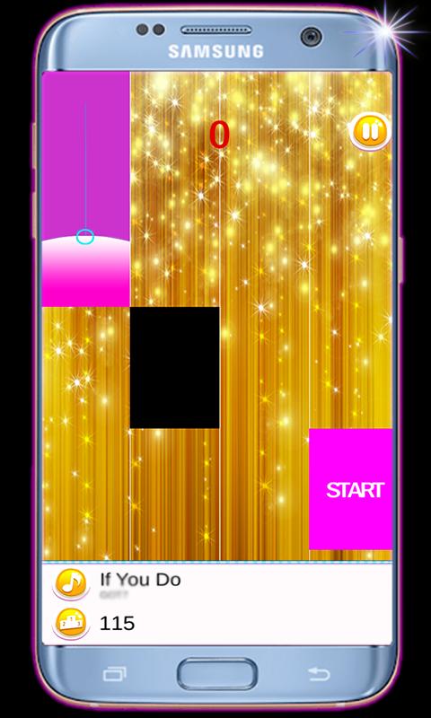 Piano Camila Cabello Tiles Game