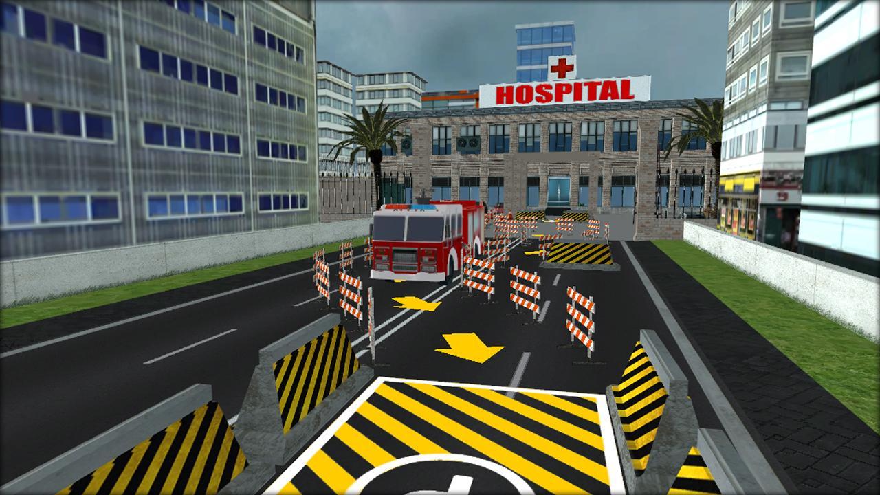 Fire Truck Sim 3D