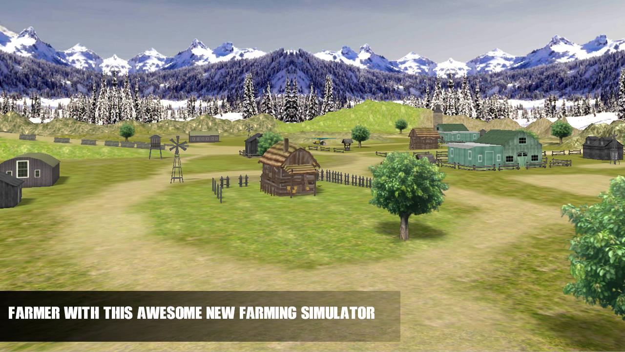 Harvester Farm Tractor Sim