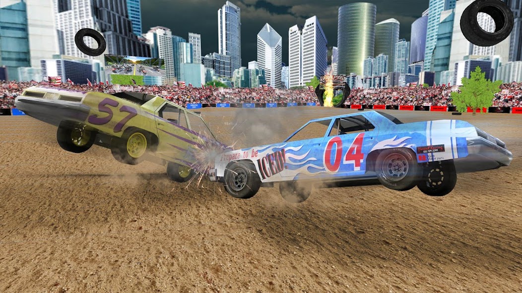 Demolition Derby Car Racing