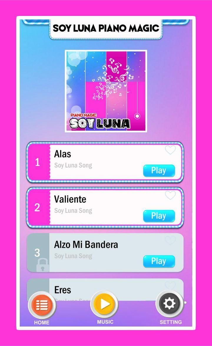 Soy Luna Piano tiles Magic