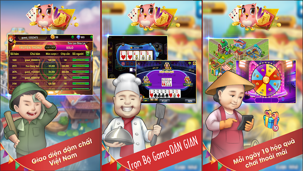 4Play - Tien Len Dem La Online