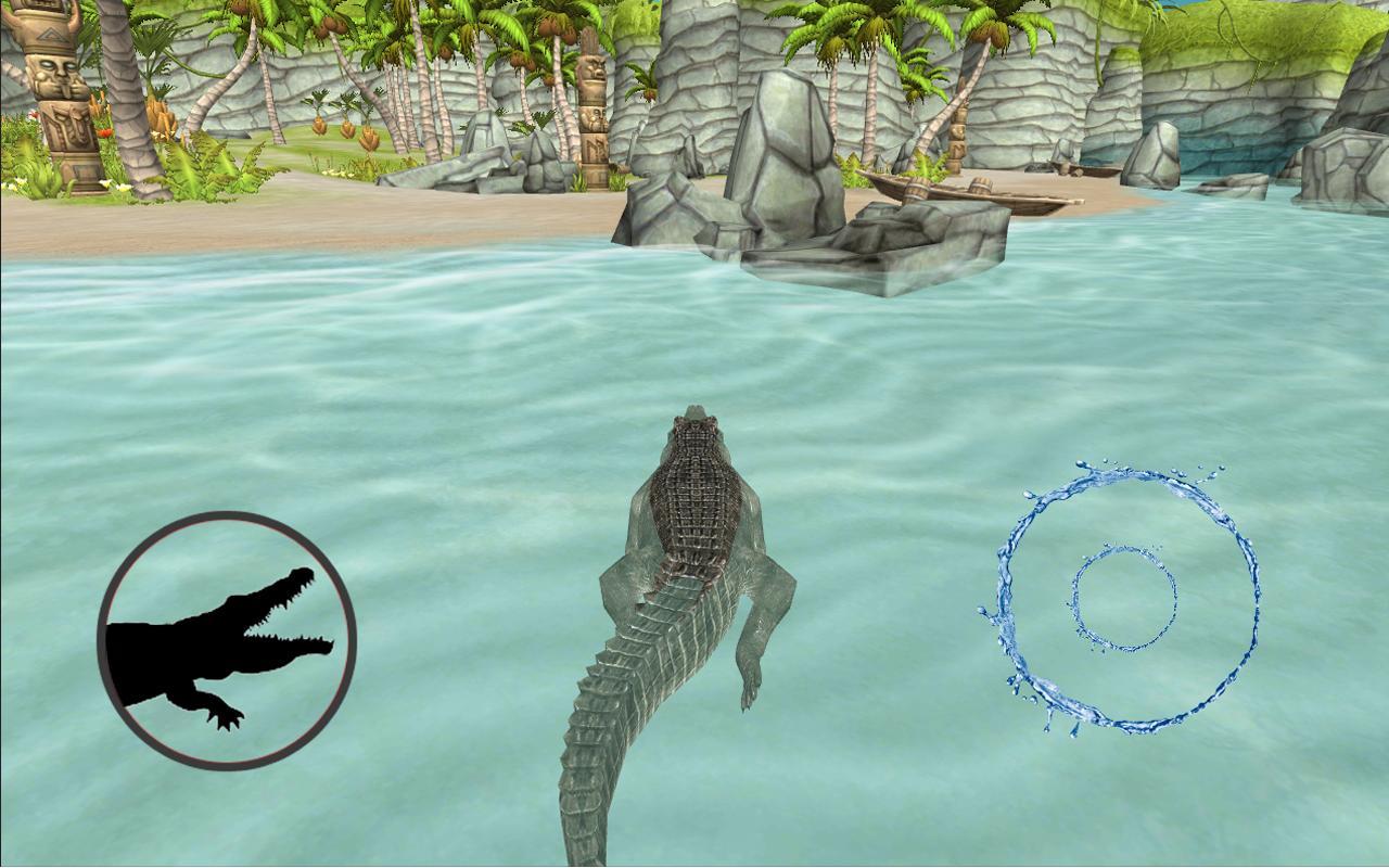 Crocodile Simulator Beach Hunt