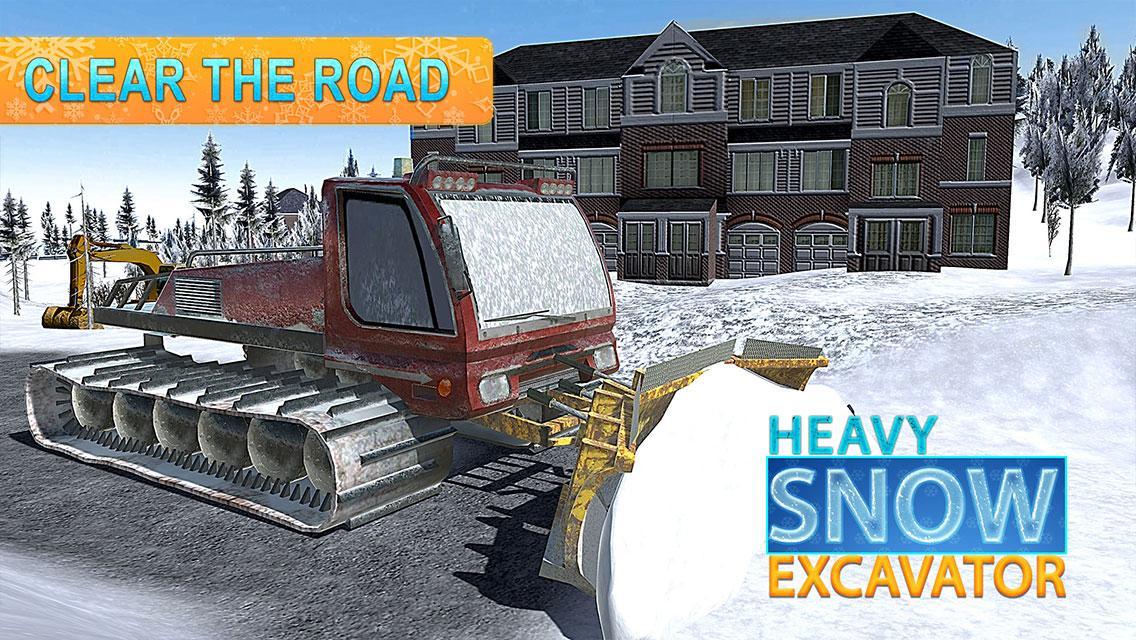 Excavator Snow Loader Truck