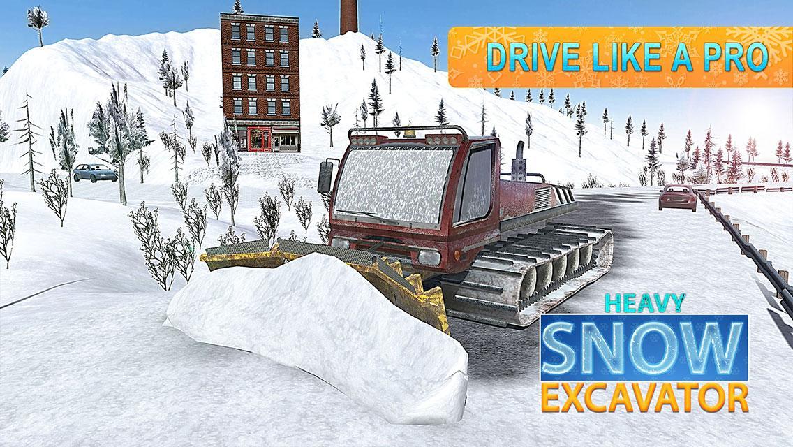 Excavator Snow Loader Truck