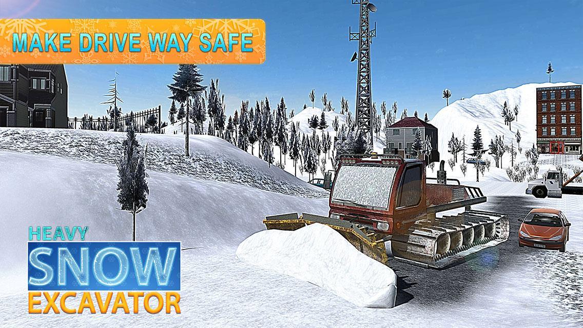 Excavator Snow Loader Truck
