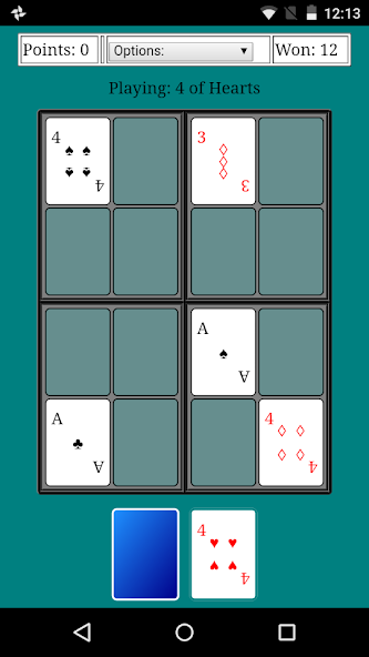 Quadoku Solitaire