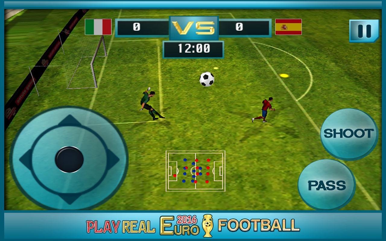 Play Real Euro 2019 Football simulation game