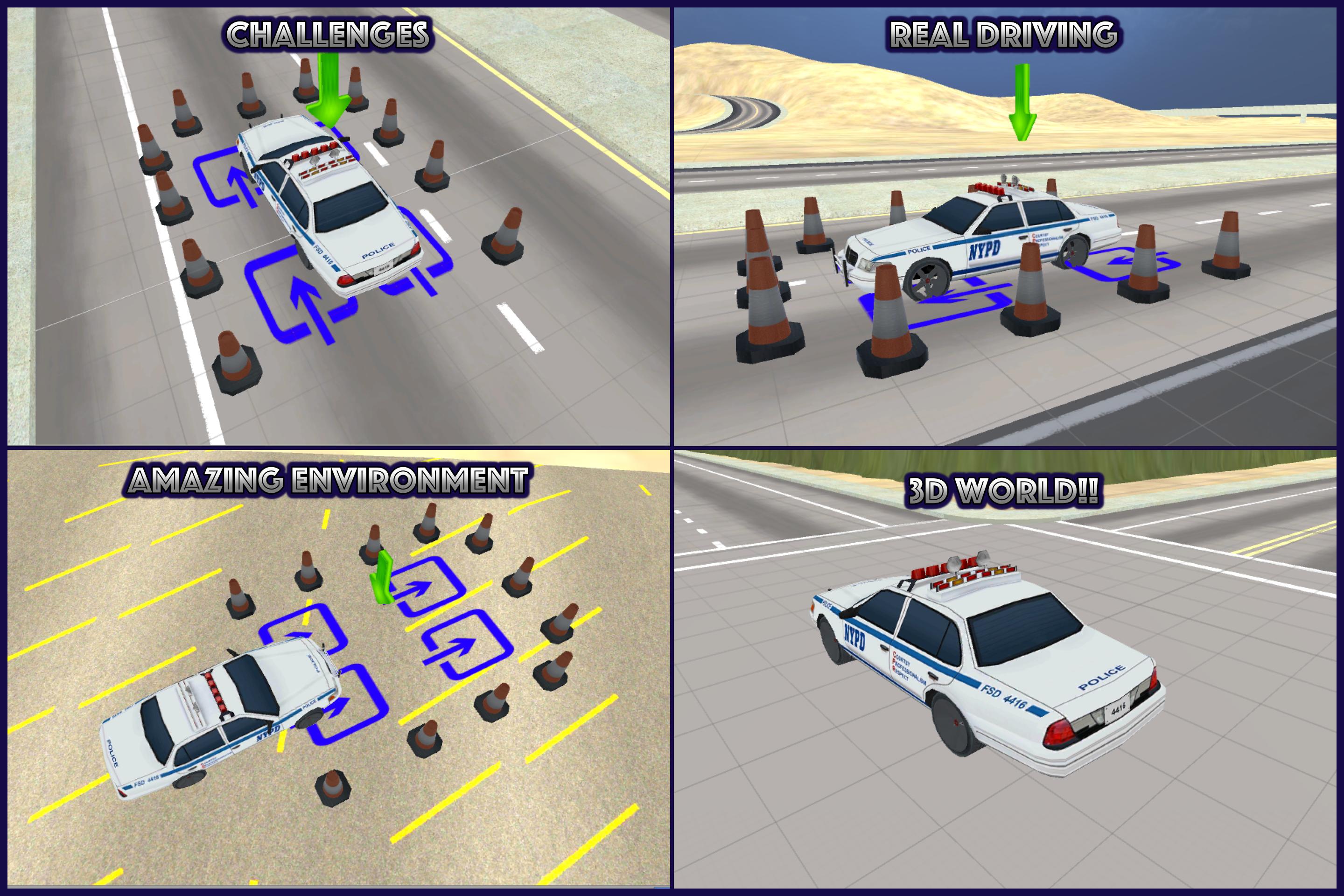 Police Car Parking 2016