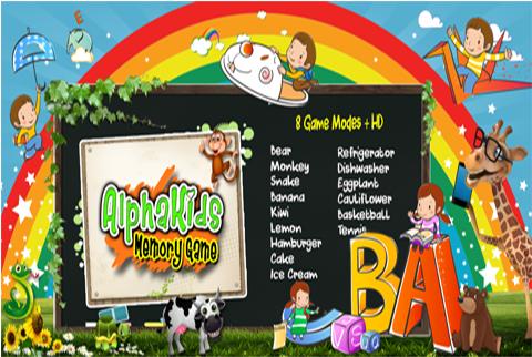 Alpha Kids Memory Game