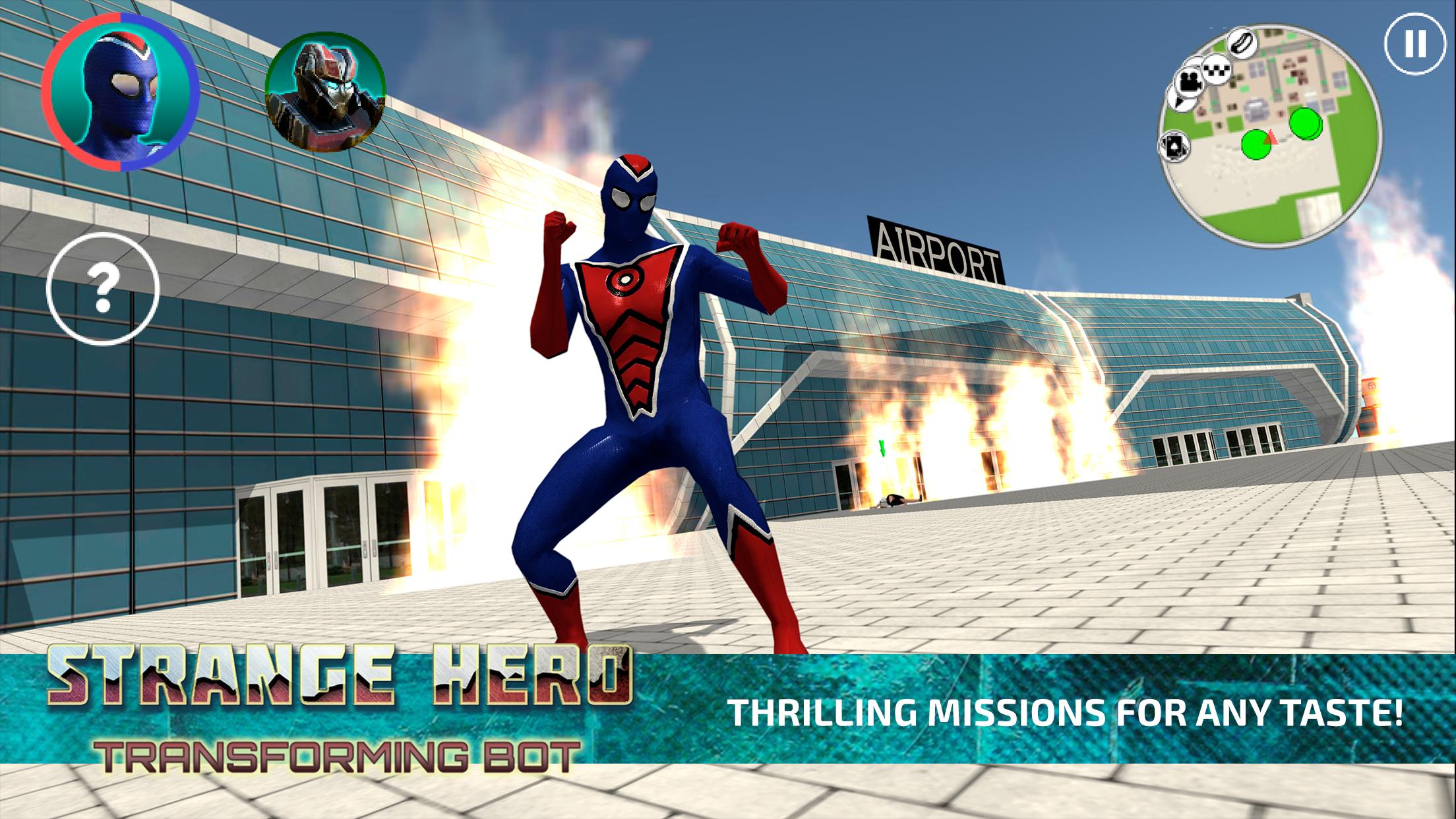 Strange Hero: Transforming Bot