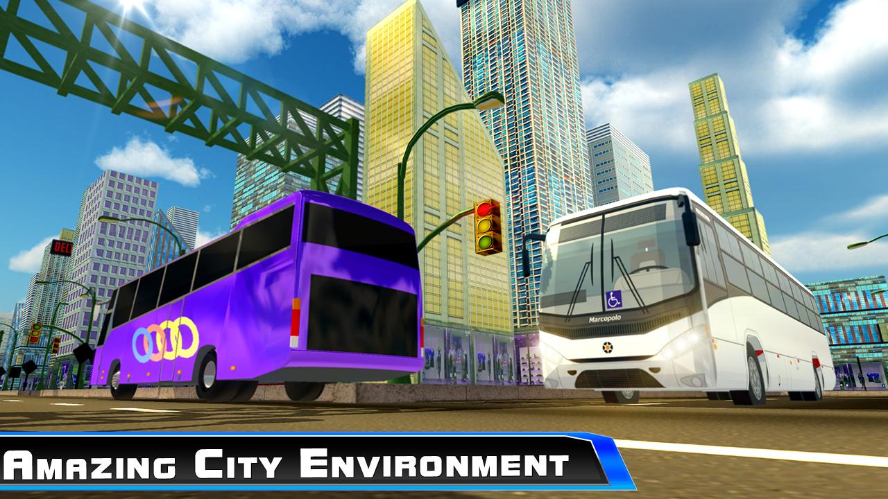 Modern City Tousrist Bus 3D