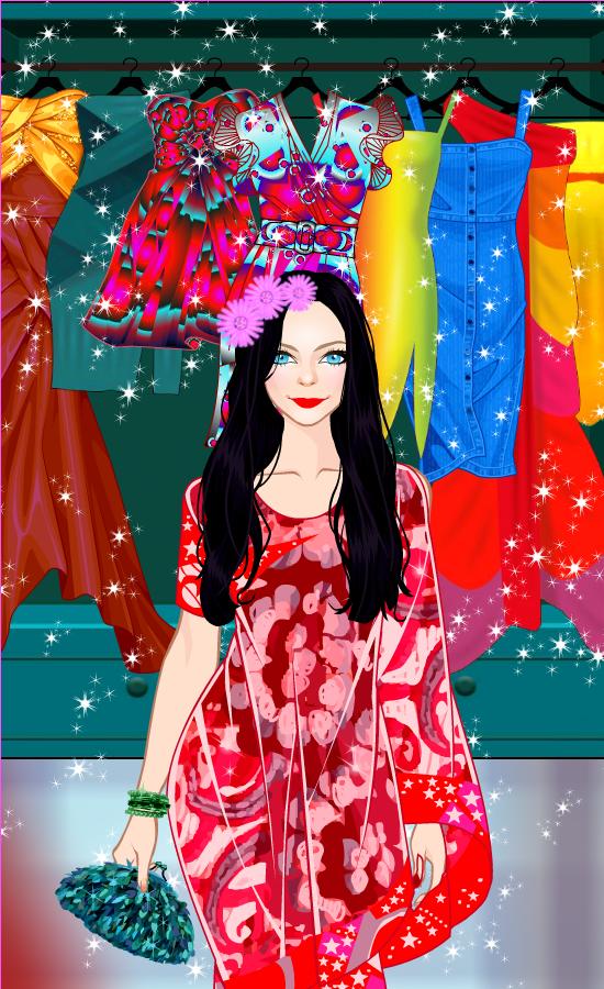 Rainbow Fashion Games for Girl