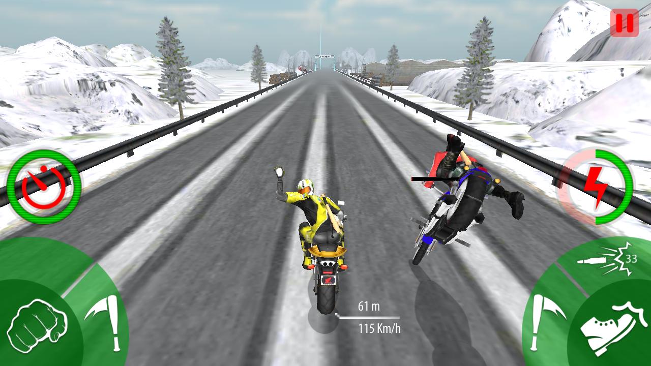 Traffic Moto Bike Attack Race