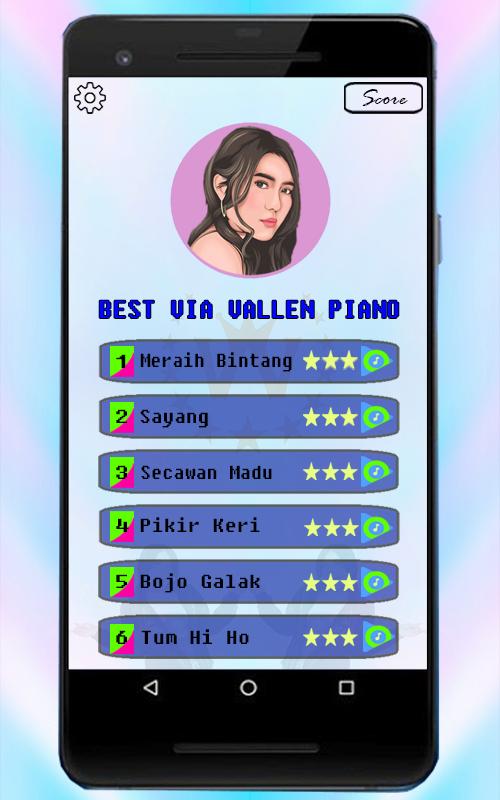 Via Vallen Piano tiles