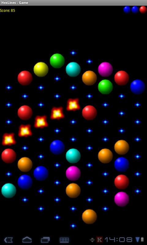 Hexagonal Color Lines
