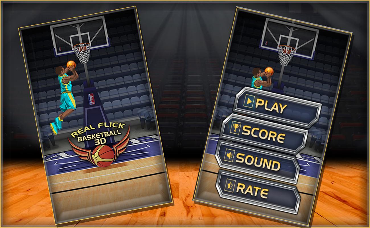 Real Flick Basketball 3D