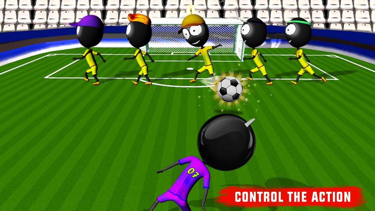 Stickman Heroes : Soccer Hero